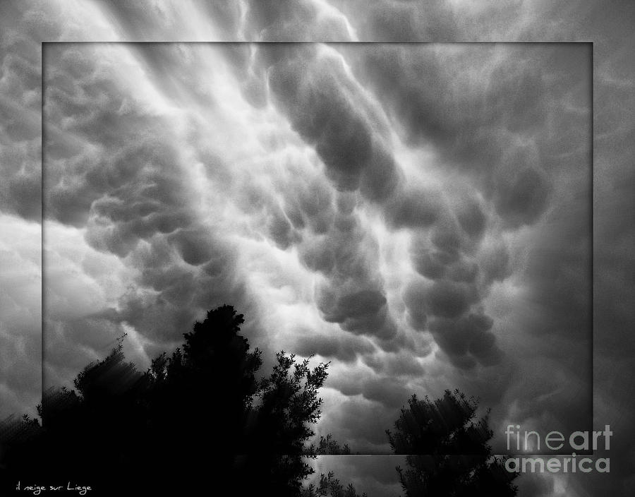 Cumulonimbus Clouds over Cagliari Photograph by Mariana Costa Weldon