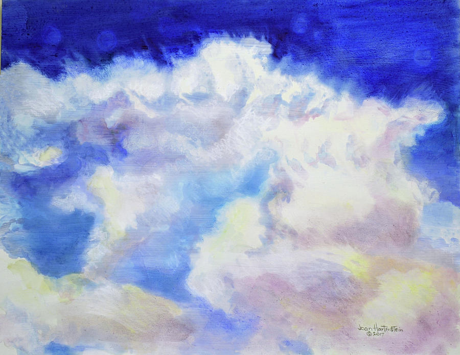 Cumulus Painting by Joan Hartenstein - Fine Art America