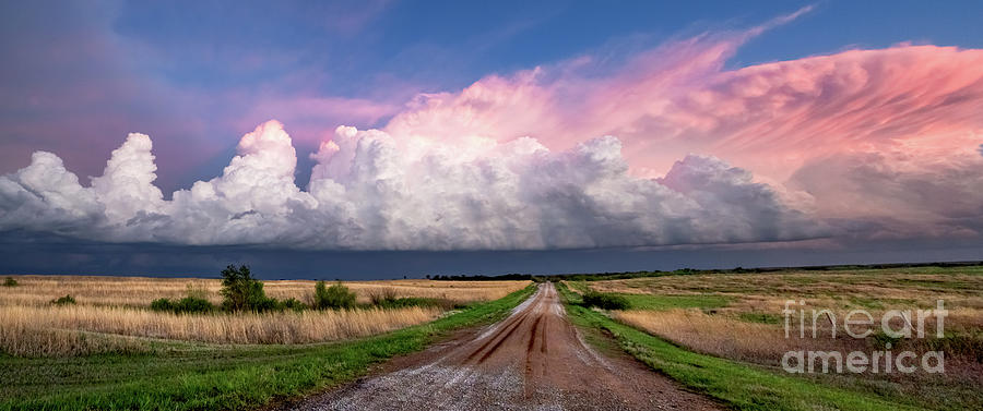 Panoramic Photograph - Cumulus Sonata by Jill Van Doren Rolo