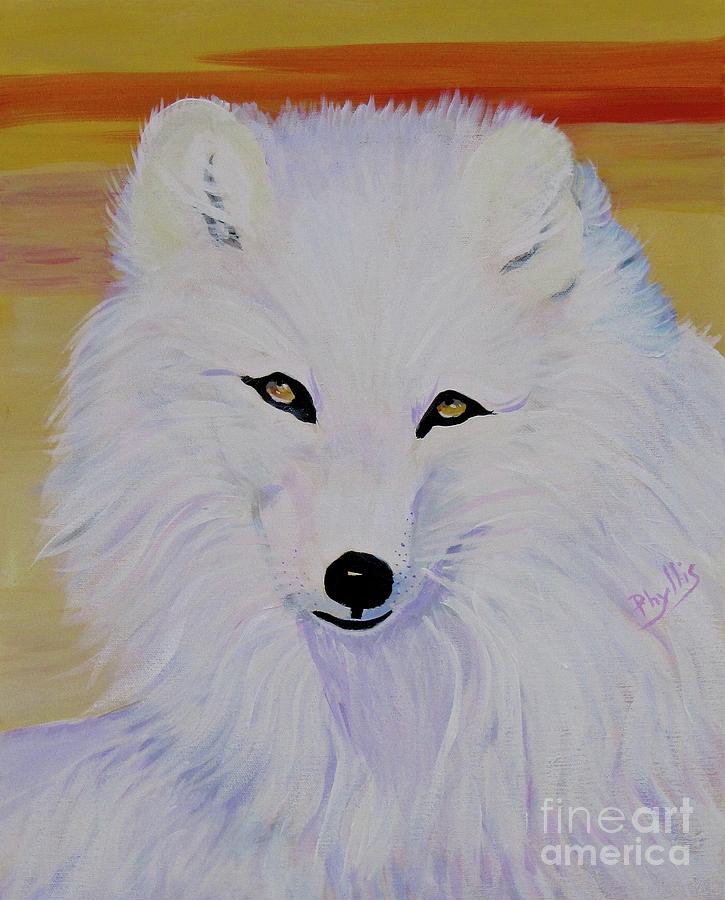 Cunning Fox Painting by Phyllis Kaltenbach