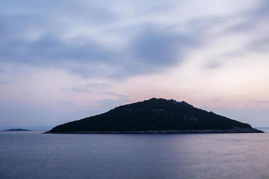 Cunski coastline at sunrise, Losinj Island, Croatia Photograph by Ian Middleton