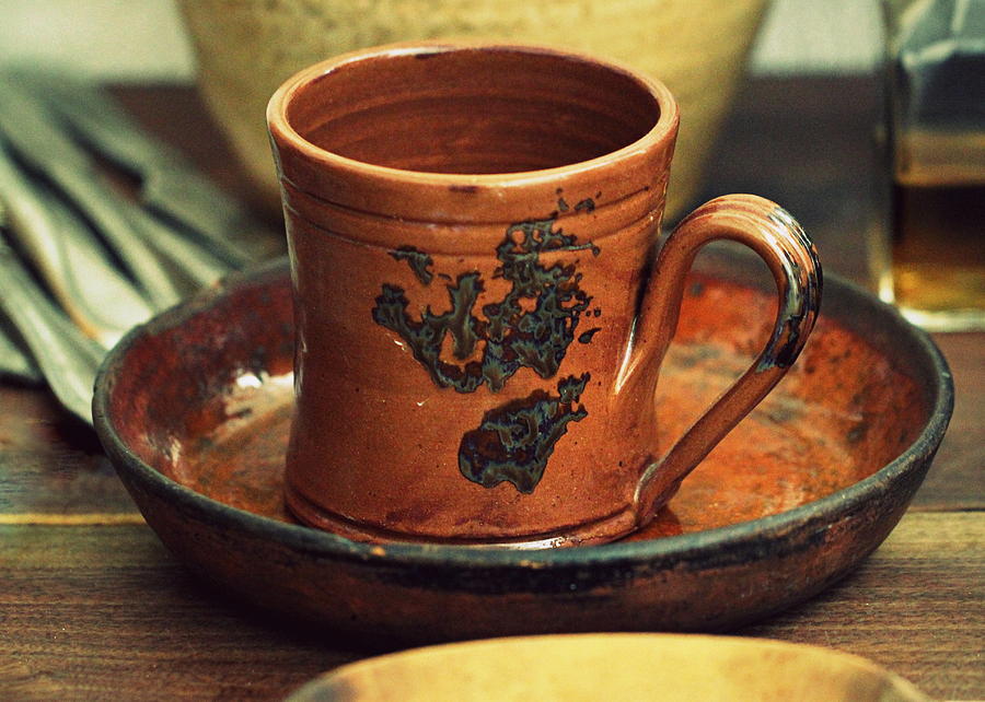 Cup And Saucer. Photograph by Joseph Skompski