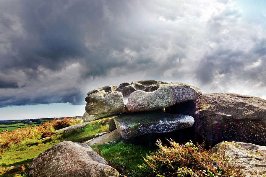 Cup and Saucer Rock Carn Brea Photograph by Terri Waters