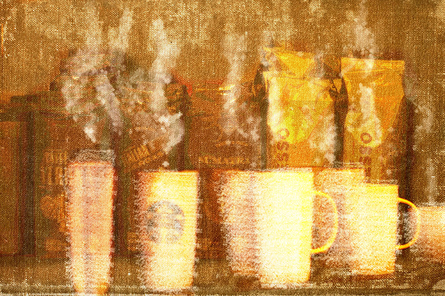 Cup Of Coffee Java Mojo Photograph