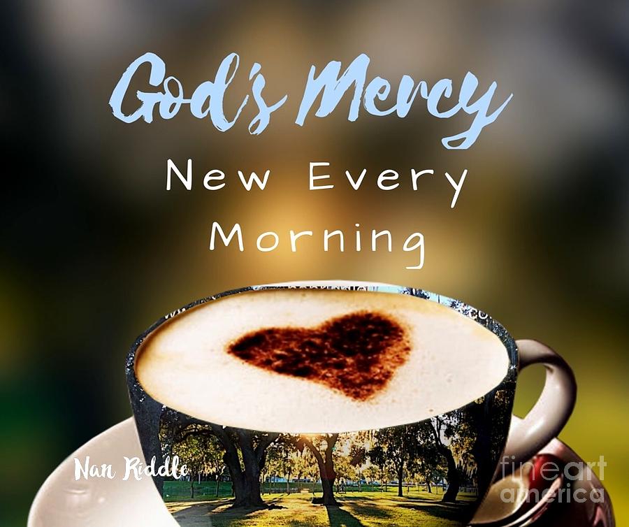 Cup of Mercy Photograph by Carol Riddle