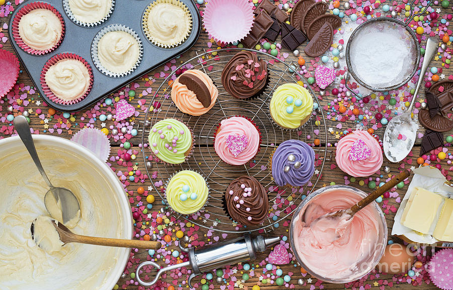 Cupcake Mess Photograph by Tim Gainey