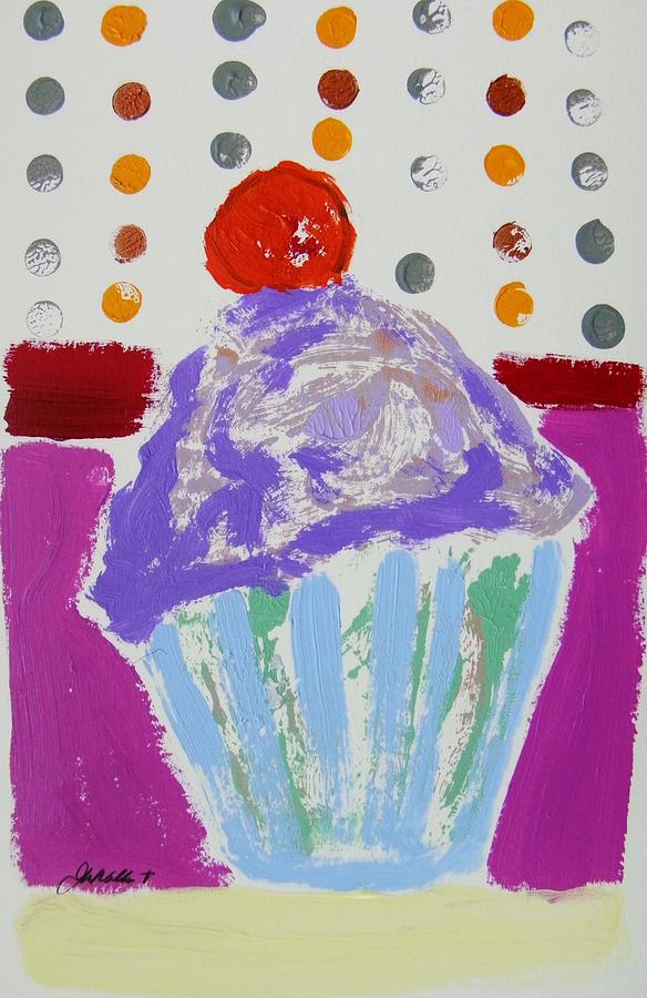 Cupcake of the Week Painting by John Williams