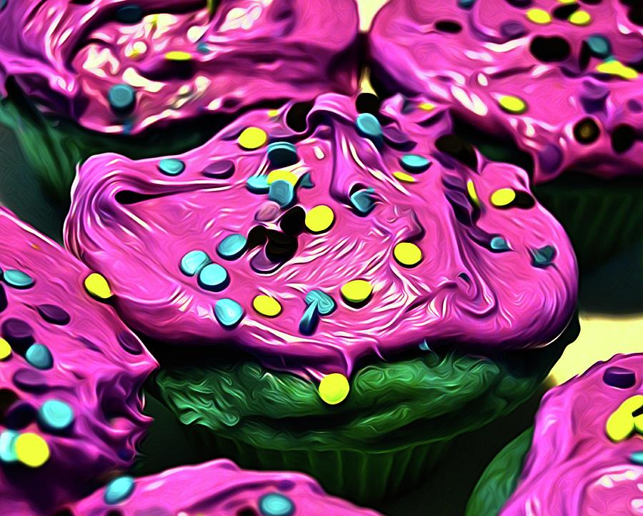 Cupcake Yum by Kristalin Davis Photograph by Kristalin Davis