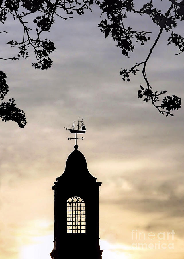 Cupola Silhouette Photograph by Janice Drew