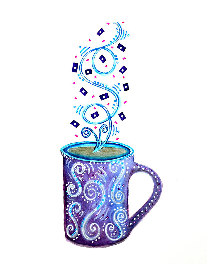 Cuppa Series - Cup Of Creativity Digital Art