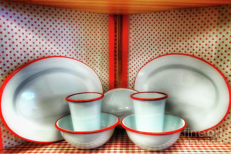 Cups ,Bowls And Plates Photograph by John Myers