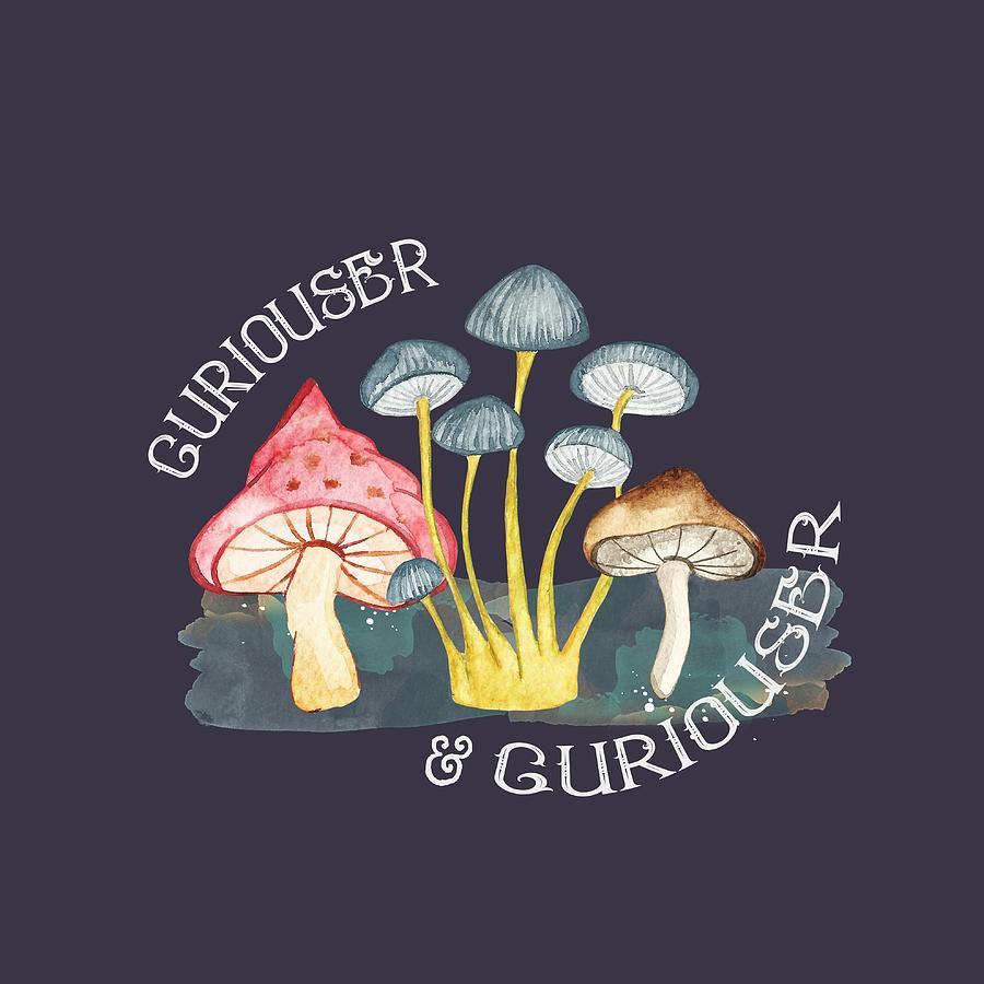 Curiouser and Curiouser Digital Art by Heather Applegate