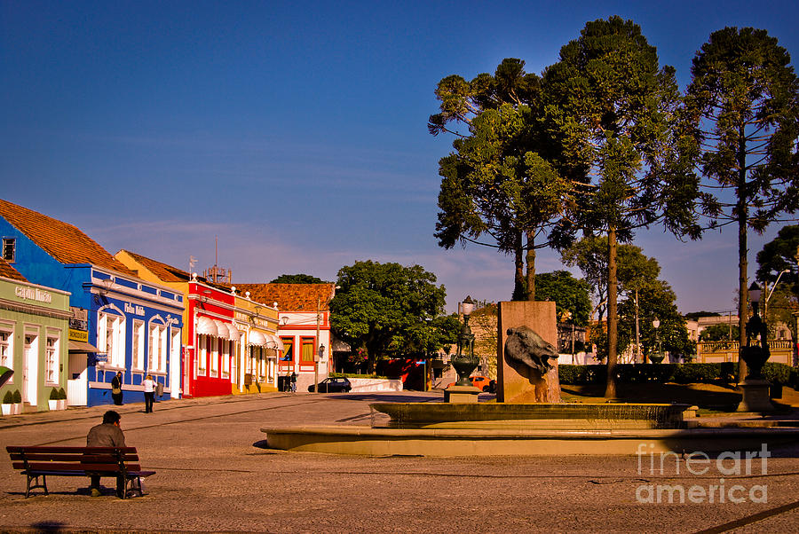 Curitiba - Largo da Ordem - Centro Photograph by Carlos Alkmin