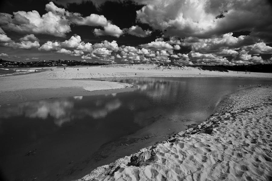 Curl Curl Beach with dramatic sky Photograph by Sheila Smart Fine Art Photography