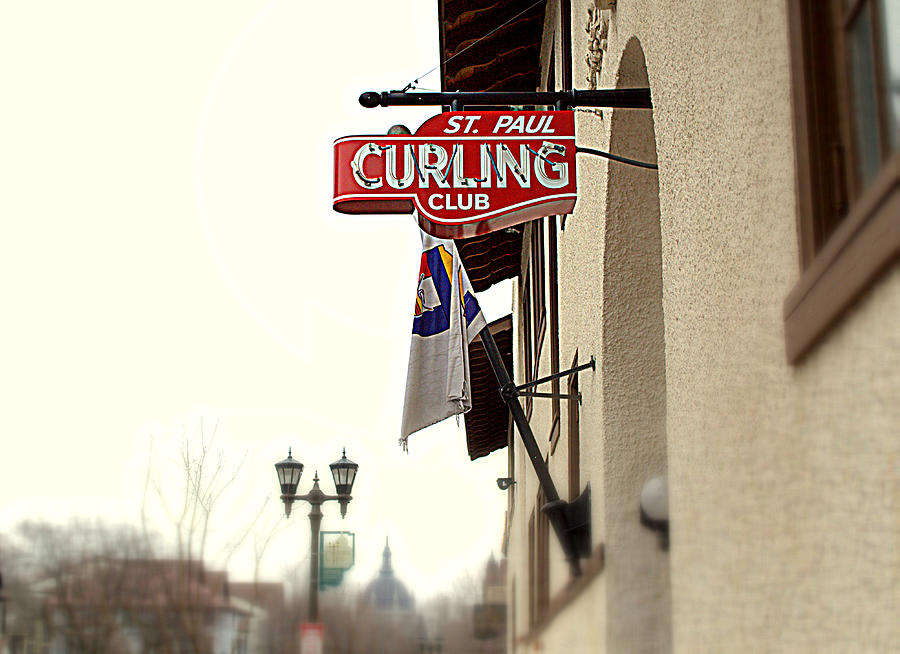 Curling Club of St. Paul Photograph by Eric Wait
