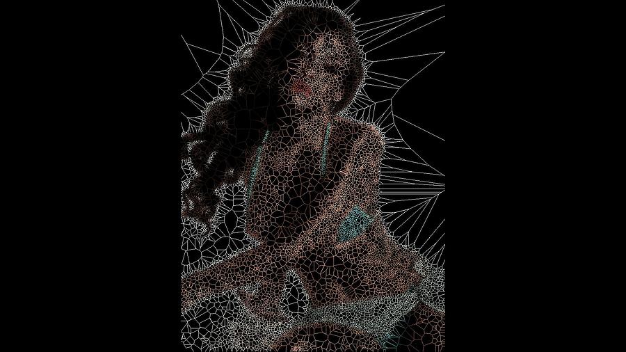 Curly Alien Digital Art by Stephane Poirier