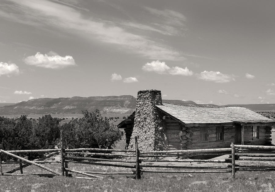 Curlys Cabin, Monochrome Photograph by Gordon Beck