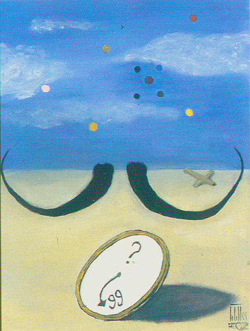 Current Observations a la Dali Painting by Will Felix