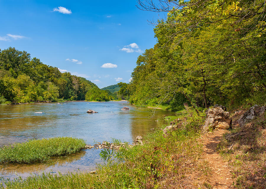 Current River Photograph by John M Bailey Fine Art America