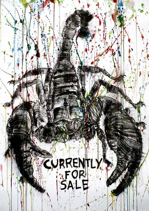 Insects Painting - Currently For Sale by Fabrizio Cassetta