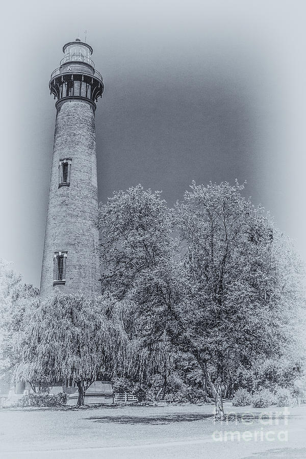Currituck Beach Lighthouse Digital Art by Randy Steele