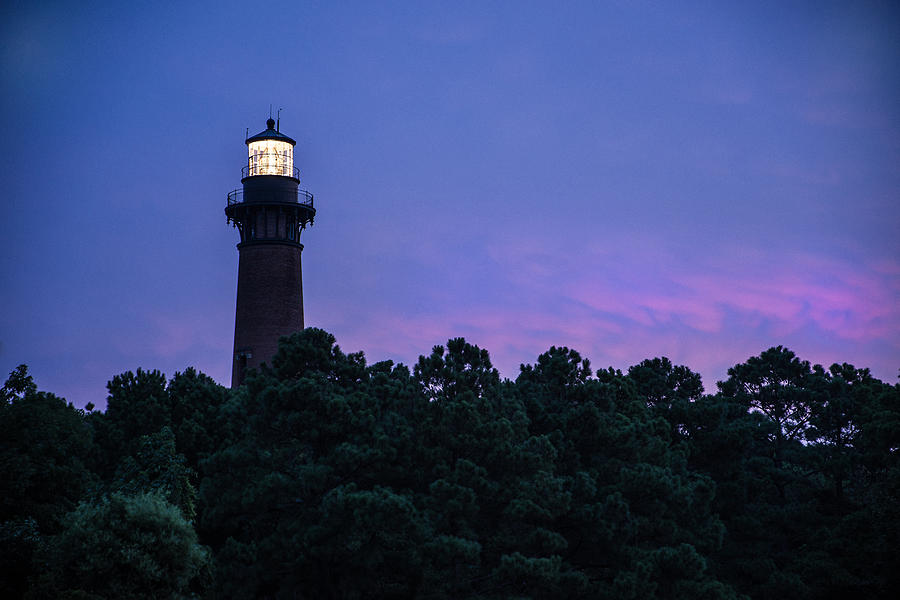 Currituck Lighthouse at Dawn Photograph by Don Johnson