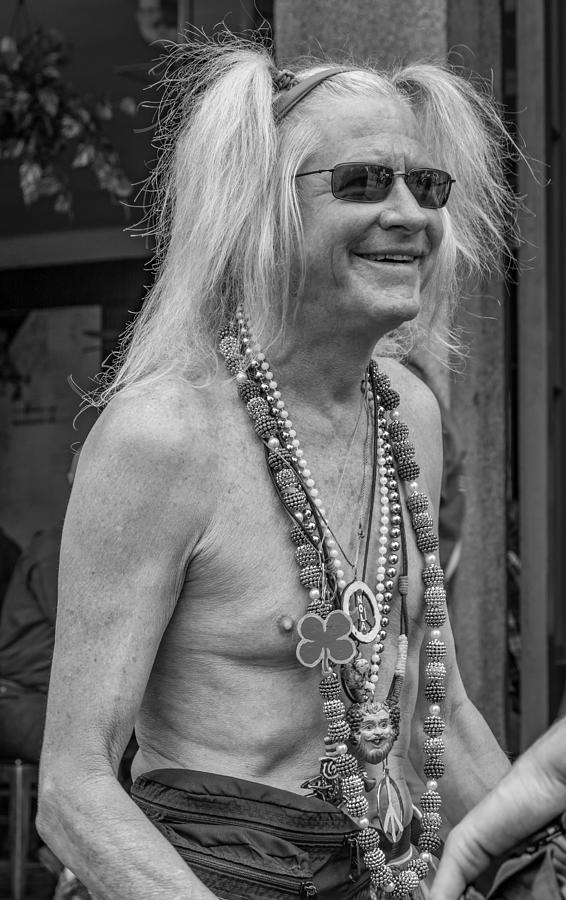 New Orleans Photograph - Curt 2 bw by Steve Harrington