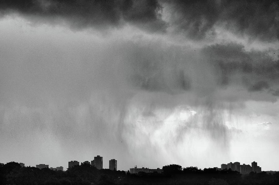 Curtain of Rain  Photograph by Lyle Crump