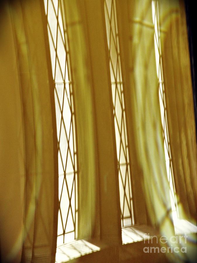 Architecture Photograph - Curtains by Sarah Loft
