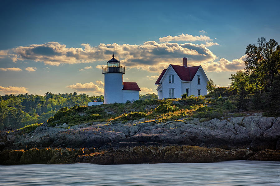 Lighthouse Photograph - Curtis Island Lighthouse by Rick Berk