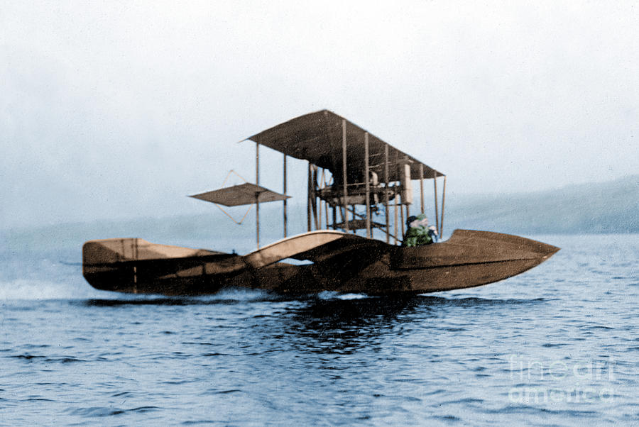 Curtiss Flying Fish 1912 Photograph by Science Source