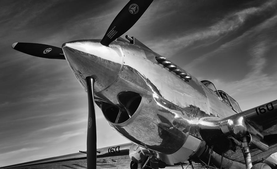 Curtiss P-40C Warhawk Photograph by Ian Merton