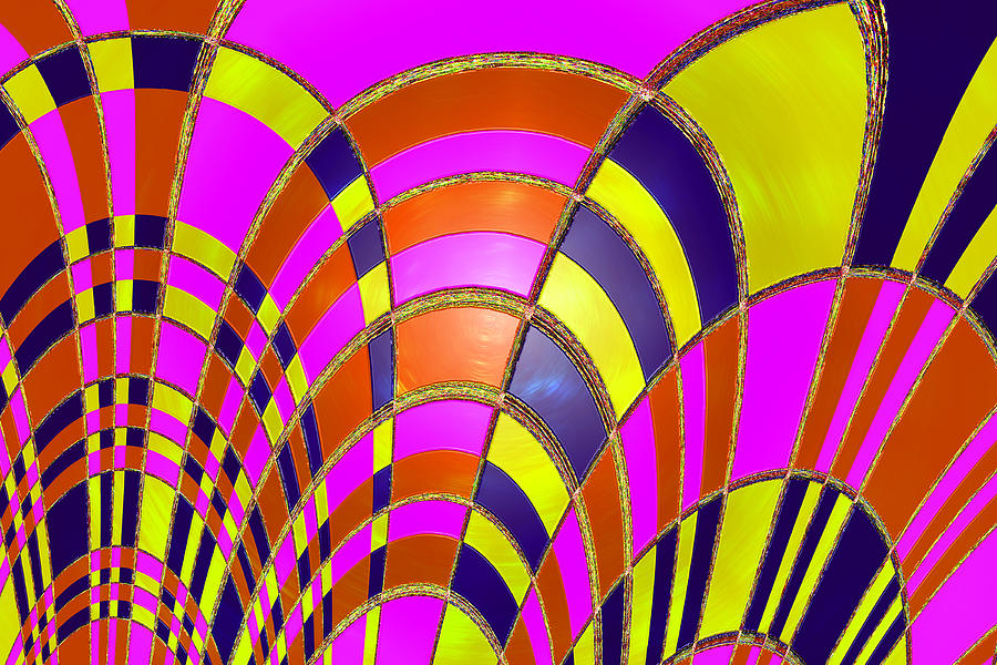 Curve Colors Digital Art by James Estes - Fine Art America