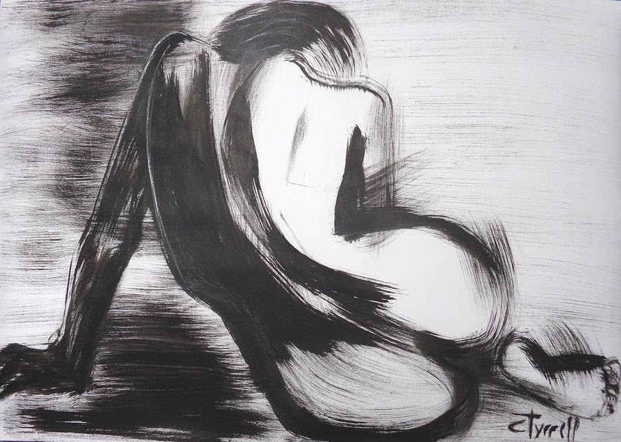 Curves 27 - Female Nude Painting by Carmen Tyrrell