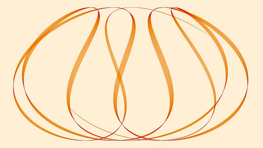 Curves Abstract 011 by Wayne Wood Curves Abstract 011 by Wayne Wood