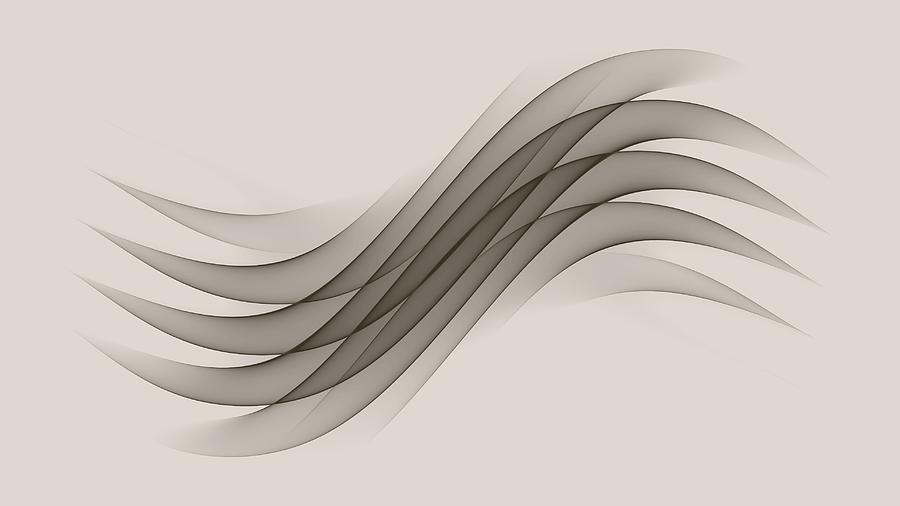 Curves Abstract 012 by Wayne Wood Curves Abstract 012 by Wayne Wood