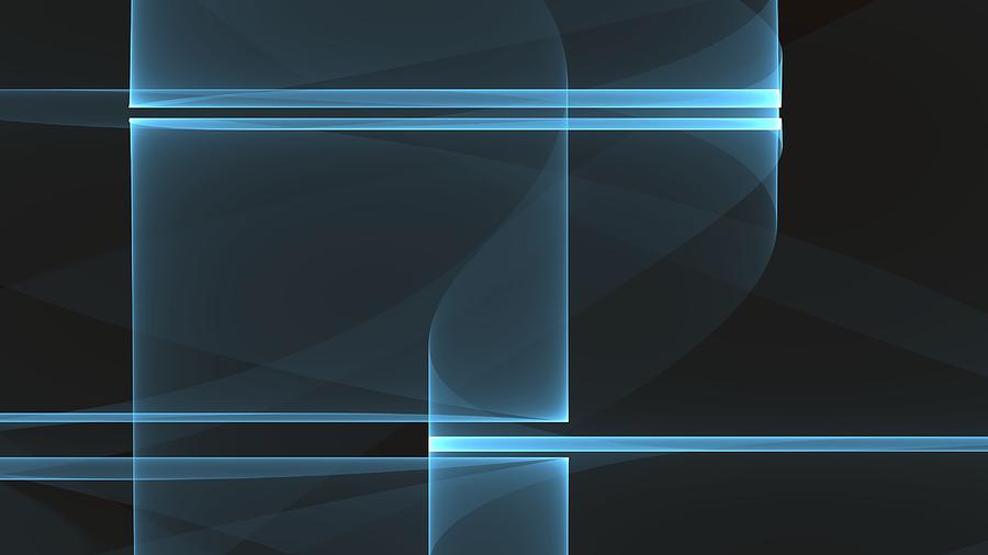 Curves Abstract 014 by Wayne Wood Curves Abstract 014 by Wayne Wood