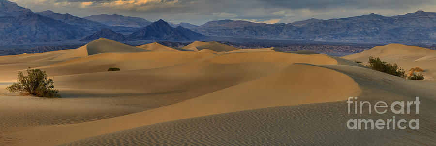 Death Valley National Park Photograph - Curves Lines And Mountains by Adam Jewell