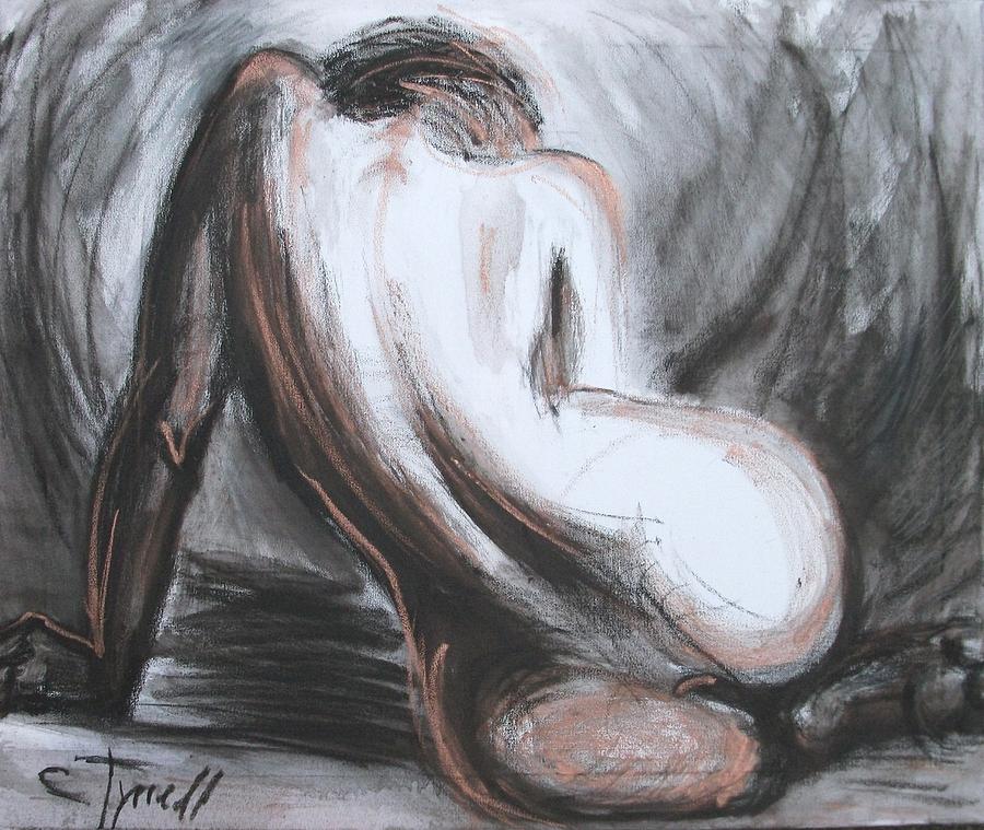 Curves17 Painting by Carmen Tyrrell