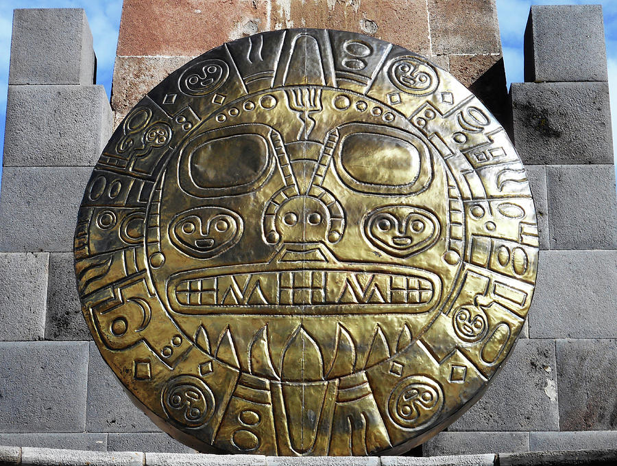 Cusco Sculptures 1 Photograph by Ron Kandt - Pixels