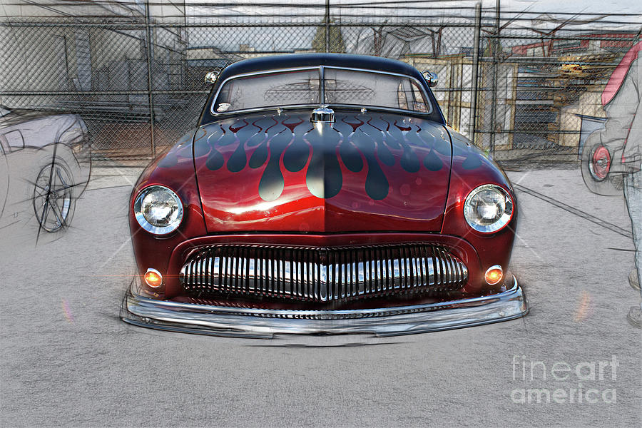 Custom Coupe Photograph by Randy Harris