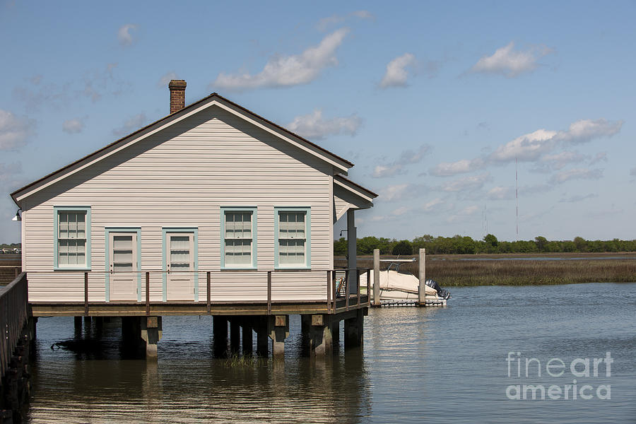 New Quarter Master House on Sullivans Island South Carolina Photograph by Dale Powell