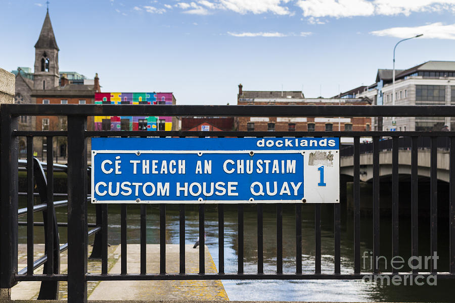 Custom House Quay Photograph by Jim Orr