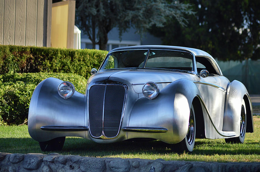 Custom Stainless Roadster Photograph by Bill Dutting