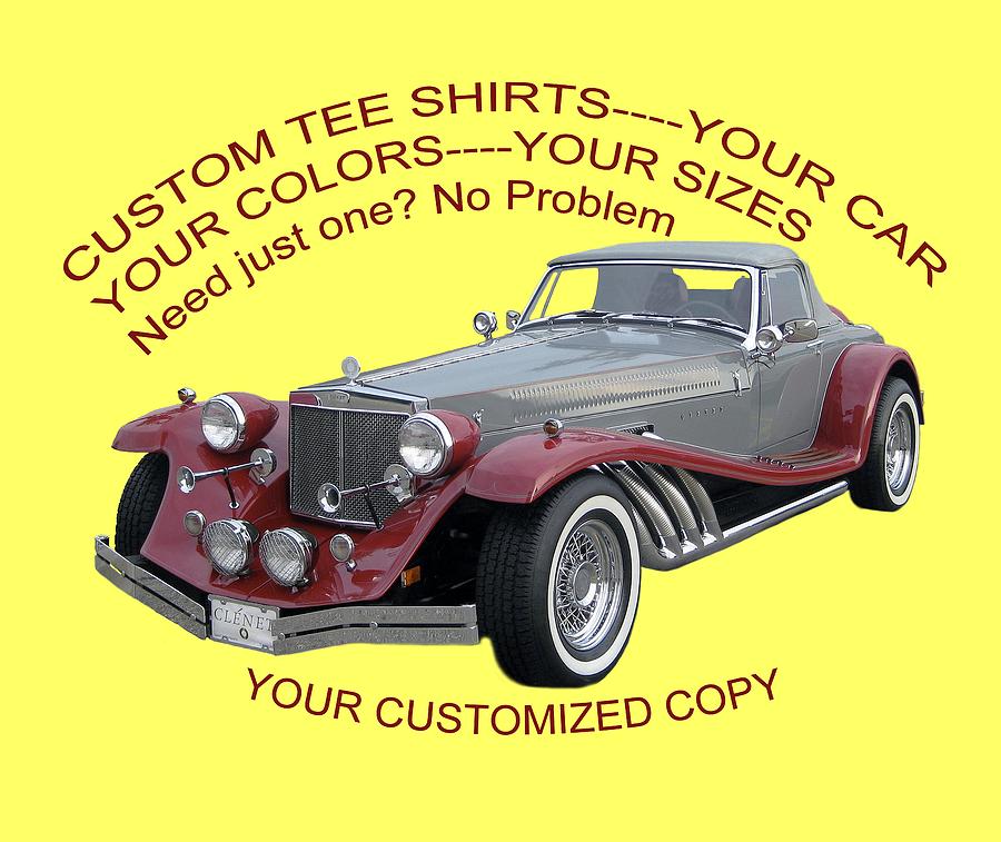 Custom Tee Shirts Photograph by Jack Pumphrey