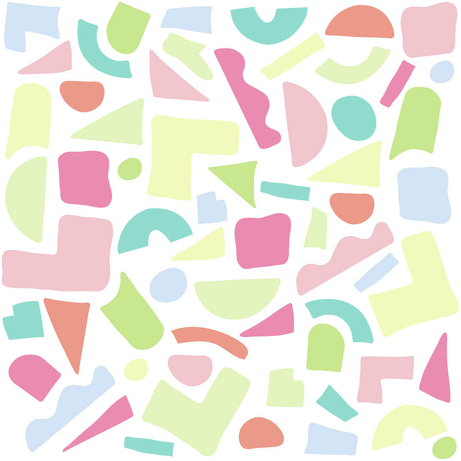 Baby Digital Art - Cut paper pastel by Lori Dunn Baby Digital Art - Cut paper pastel by Lori Dunn