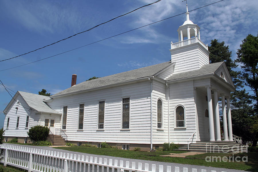 Cutchogue United Methodist Church Photograph by Steven Spak