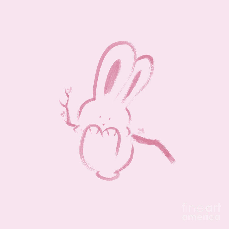 pink bunny draw something