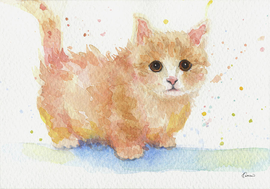 Cute Kitty by Kathleen Wong