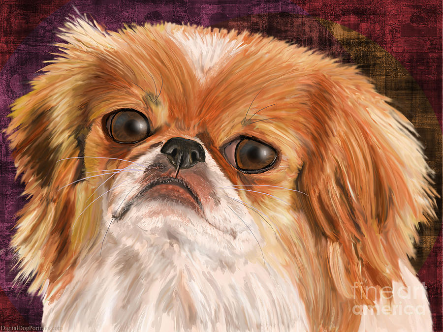 Pekingese Brown Dog - Diamond Painting 